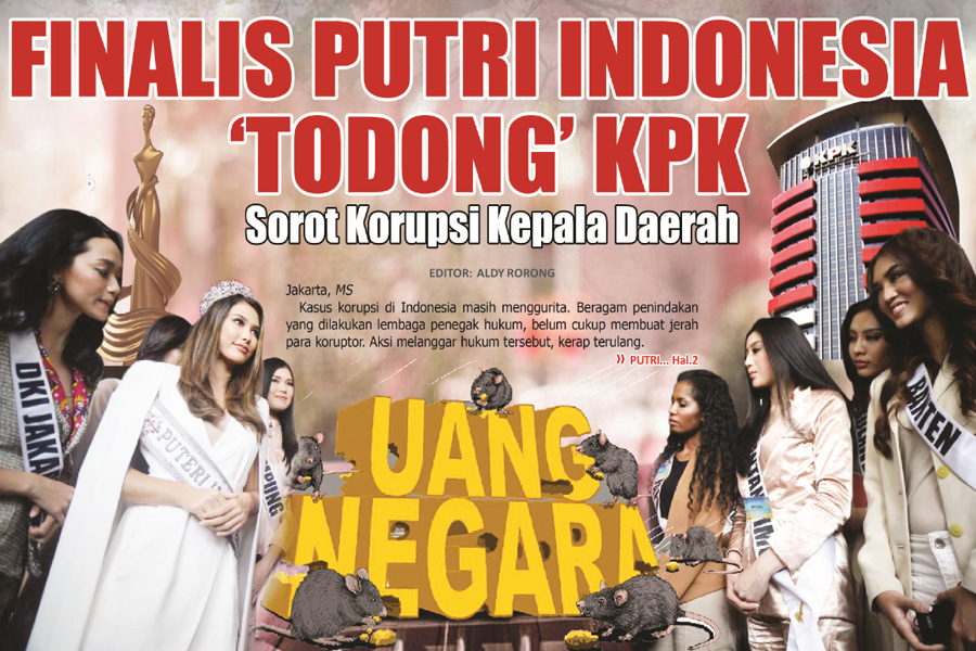 FINALIS PUTRI INDONESIA ‘TODONG’ KPK